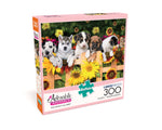 Adorable Animals The Gang's All Here 300 Large Piece Jigsaw Puzzle 3D