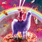 Art of Play Laser Llama Kitty 300 Large Piece Jigsaw Puzzle