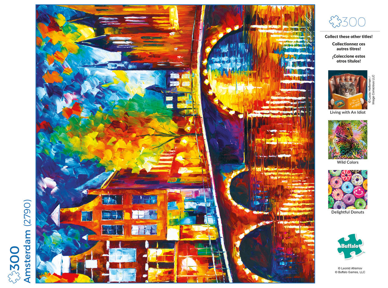 Art of Play Amsterdam 300 Large Piece Jigsaw Puzzle Poster