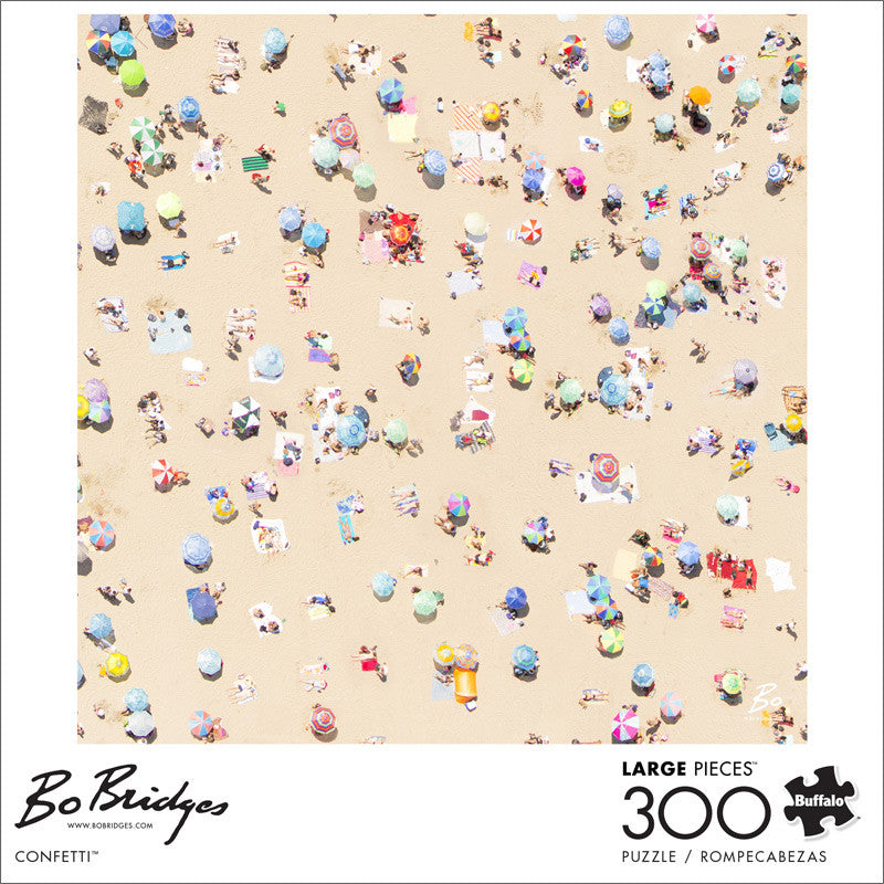 Photography Bo Bridges Confetti 300 Piece Jigsaw Puzzle Front
