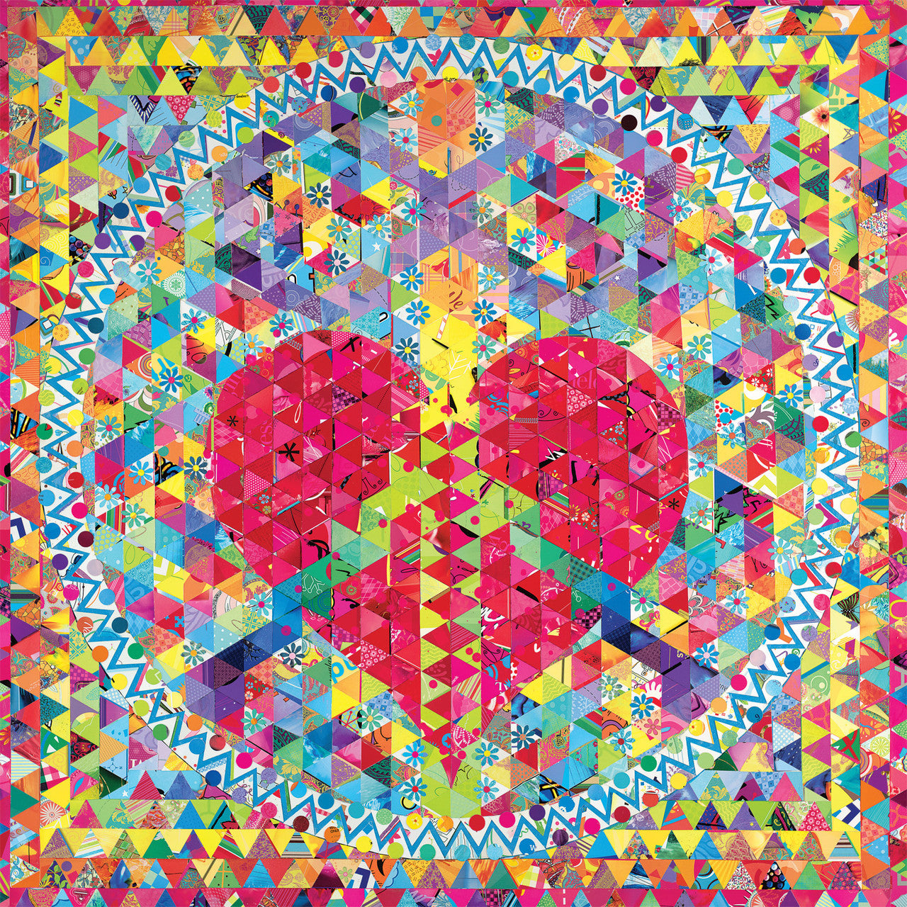 Junkmail Heart 300 Piece Puzzle