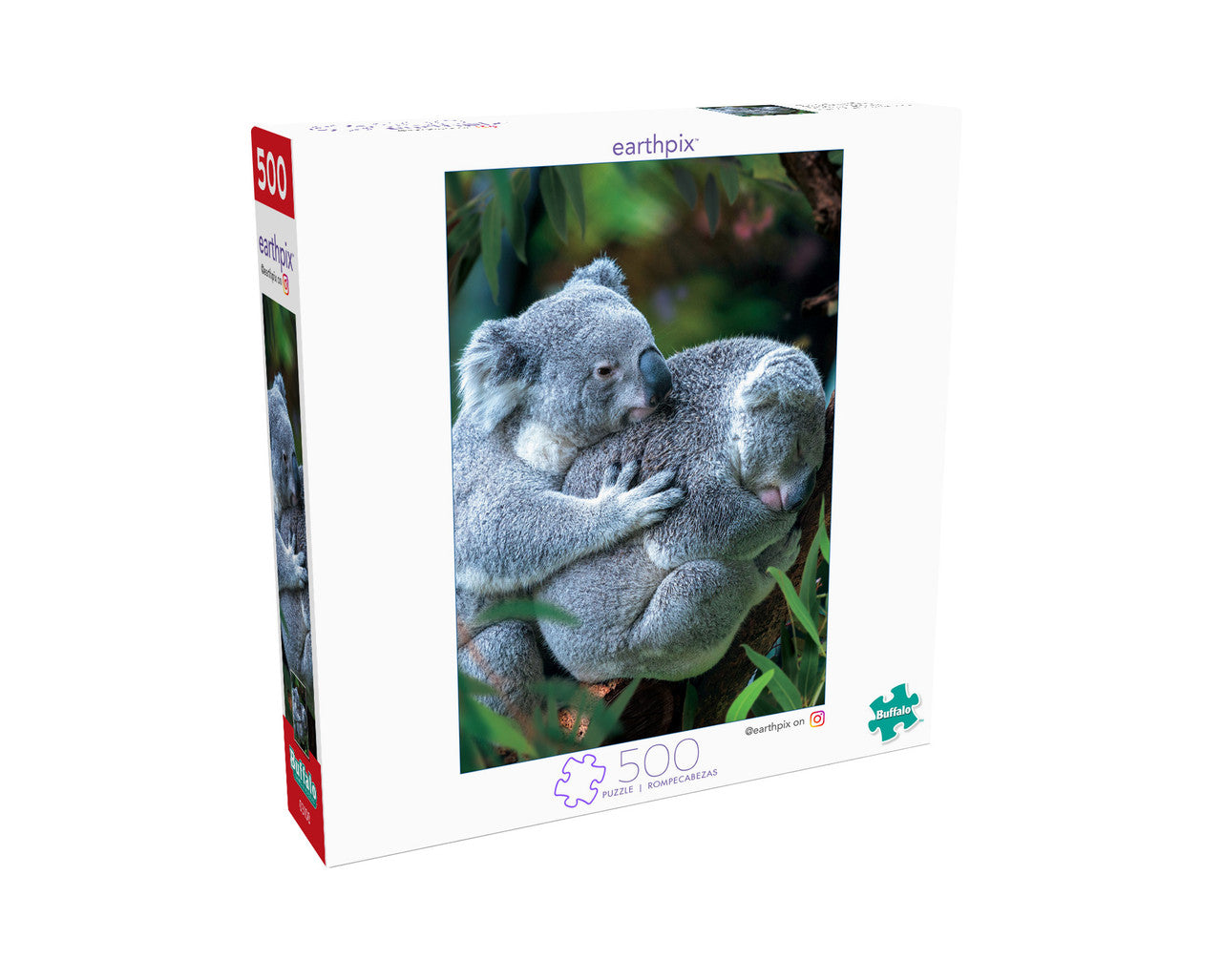 Earthpix Bear Hug 500 Piece Jigsaw Puzzle Box