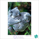 Earthpix Bear Hug 500 Piece Jigsaw Puzzle Front