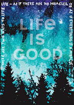 Life is Good Everything is a Miracle 500 Piece Jigsaw Puzzle