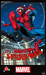 Marvel Spider-Man Swinging Into The Holidays 500 Piece Jigsaw Puzzle Poster
