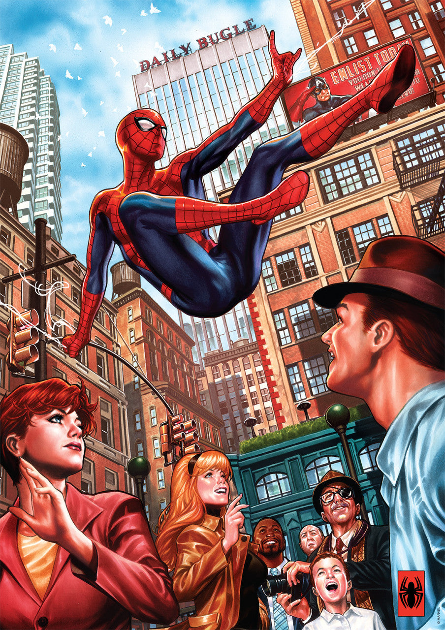 Marvel: The Amazing Spider-Man #24 Variant 500 Piece Jigsaw Puzzle