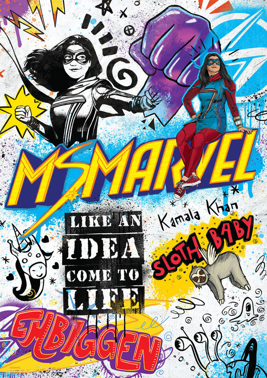 Marvel: Ms. Marvel 500 Piece Jigsaw Puzzle