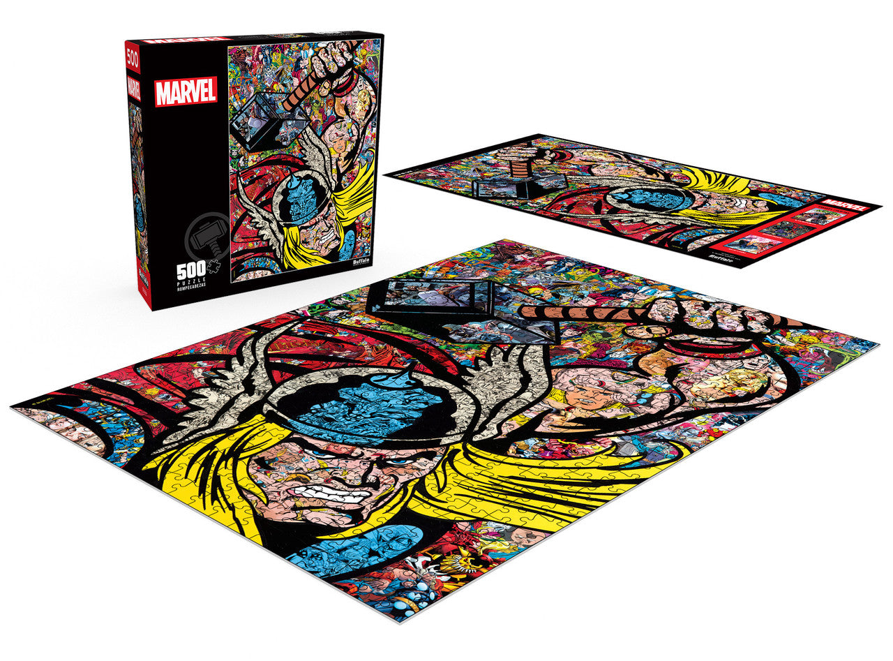 Marvel: Thor Collage 500 Piece Jigsaw Puzzle