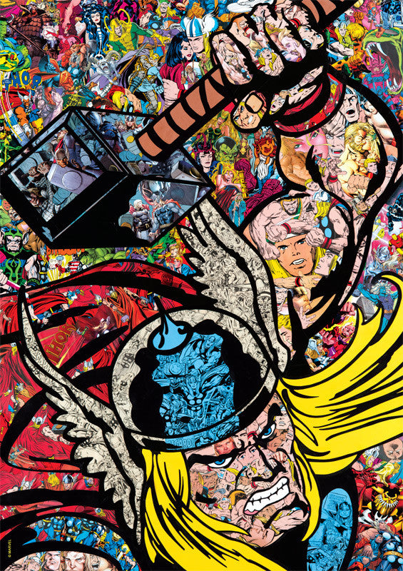 Marvel: Thor Collage 500 Piece Jigsaw Puzzle