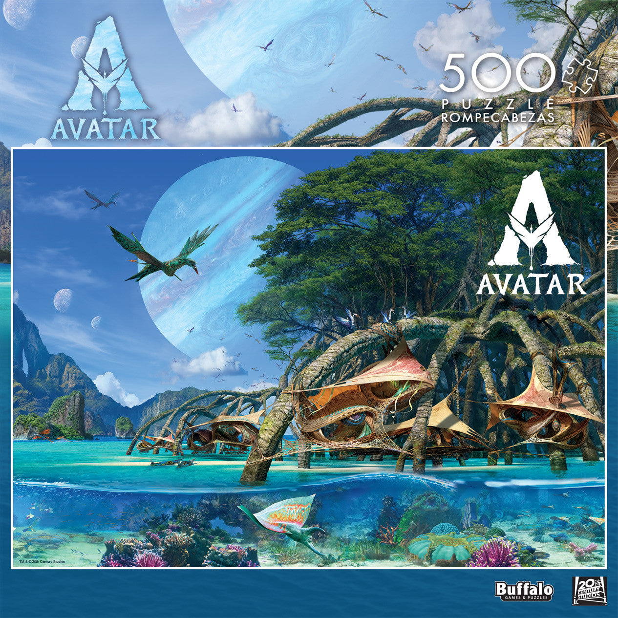 Avatar: Metkayina Village 500 Piece Jigsaw Puzzle