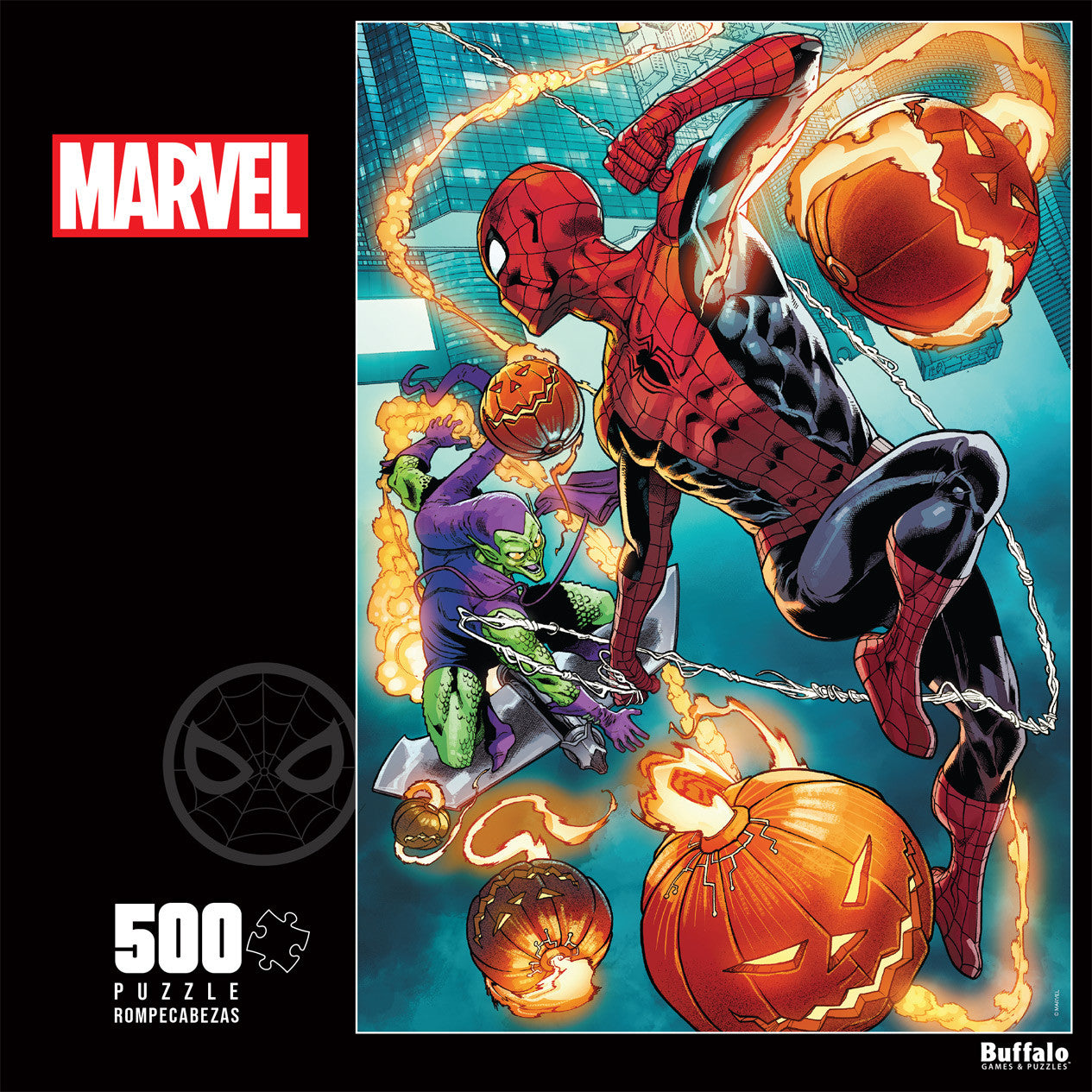 Marvel: Spider-Man vs. Green Goblin 500 Piece Puzzle