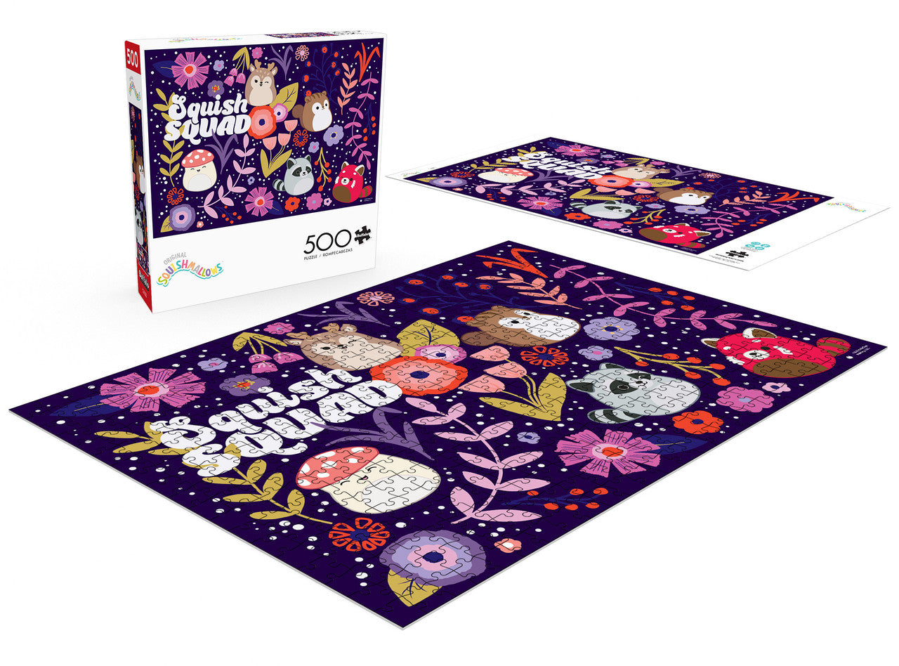 Squishmallow: Squish Squad 500 Piece Puzzle