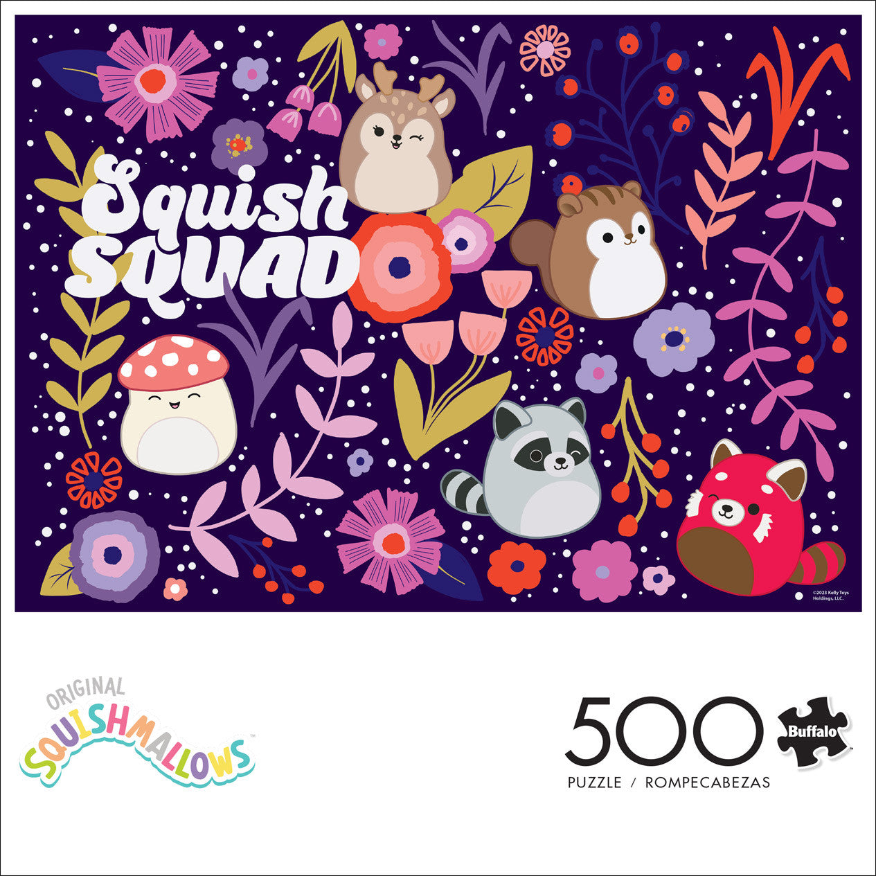 Squishmallow: Squish Squad 500 Piece Puzzle