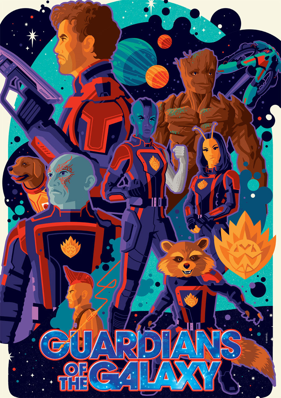 Marvel: It's Good To Have Friends - Guardians of the Galaxy Vol. 3 - 500 Piece Puzzle