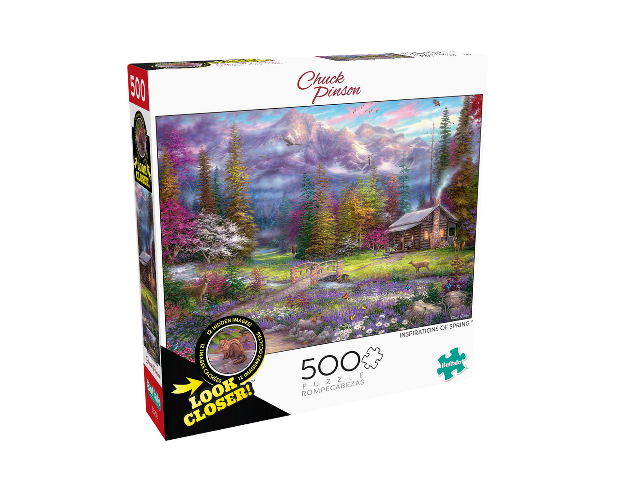 Look Closer Inspirations of Spring 500 Piece 3D