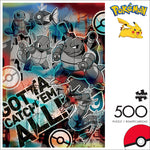 Pokémon Squirtle Evolution Graffiti 500 Piece Jigsaw Puzzle