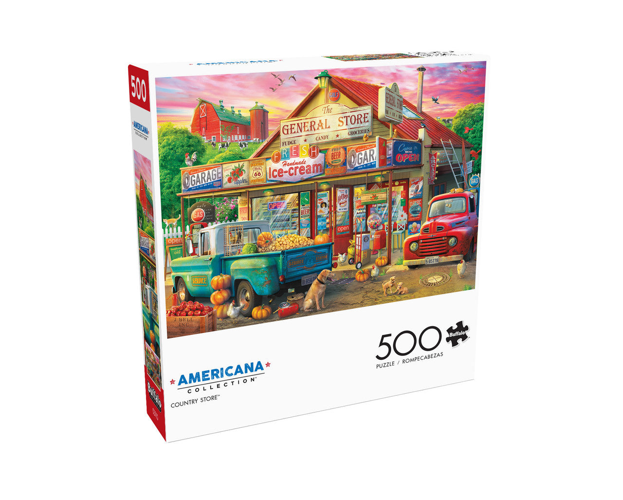 AMERICANA: Country Store 500 Piece Puzzle