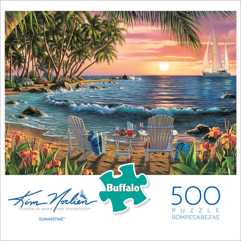 Kim Norlien Summertime 500 Piece Jigsaw Puzzle Front