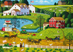 Charles Wysocki: AMERICANA: Jolly Hill Farms 500 Piece Puzzle