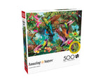 Amazing Nature: Hummingbird Garden 500 Piece Puzzle