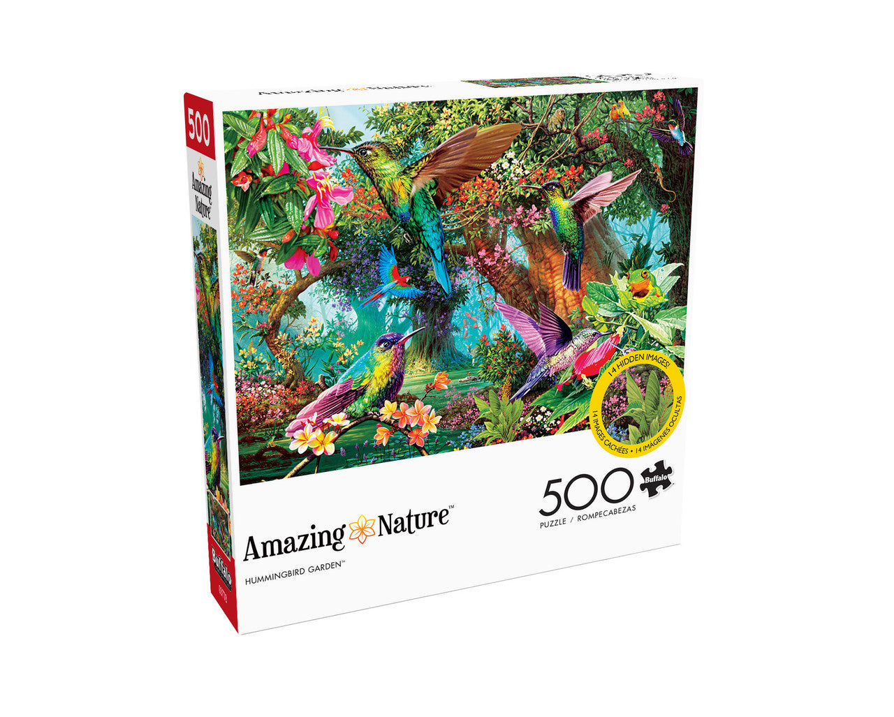 Amazing Nature: Hummingbird Garden 500 Piece Puzzle