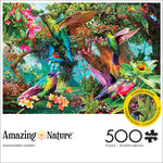 Amazing Nature: Hummingbird Garden 500 Piece Puzzle