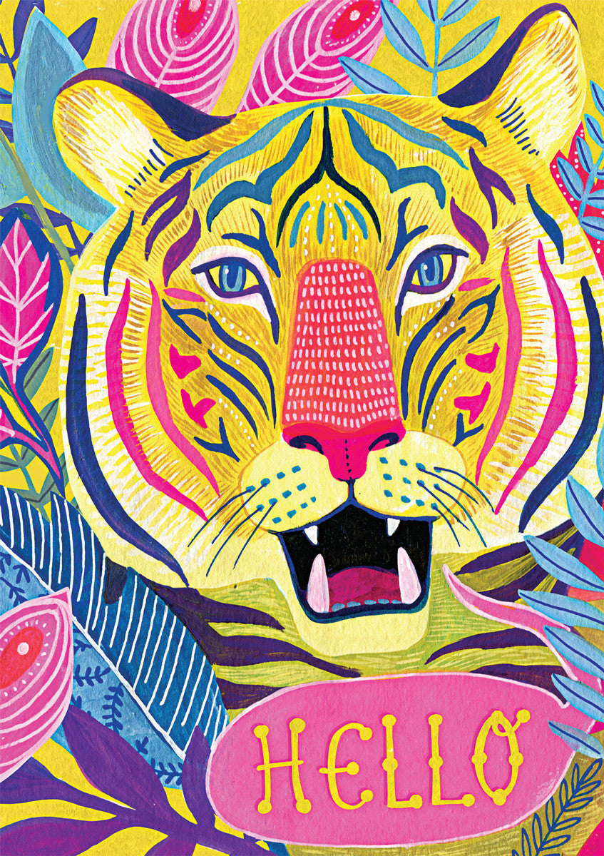 Amazing Nature: Hello, Tiger! 500 Piece Jigsaw Puzzle