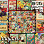 Buffalo Games SPRING 25 Puzzle Bundle – 4-Pack (2 x 300-Piece & 2 x 500-Piece Jigsaw Puzzles)