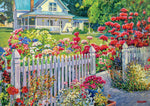 Bonjour: Fenceline Garden 500 Piece Puzzle