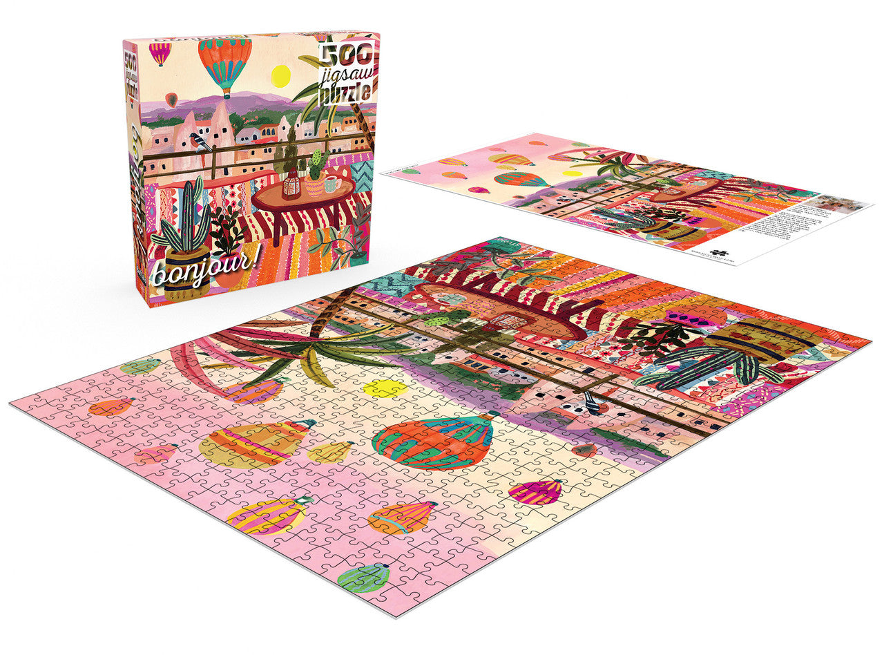 Bonjour: Cappadocia Turkey 500 Piece Puzzle