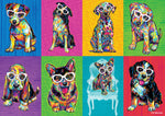 Bonjour: Colorblock Dogs 500 Piece Puzzle