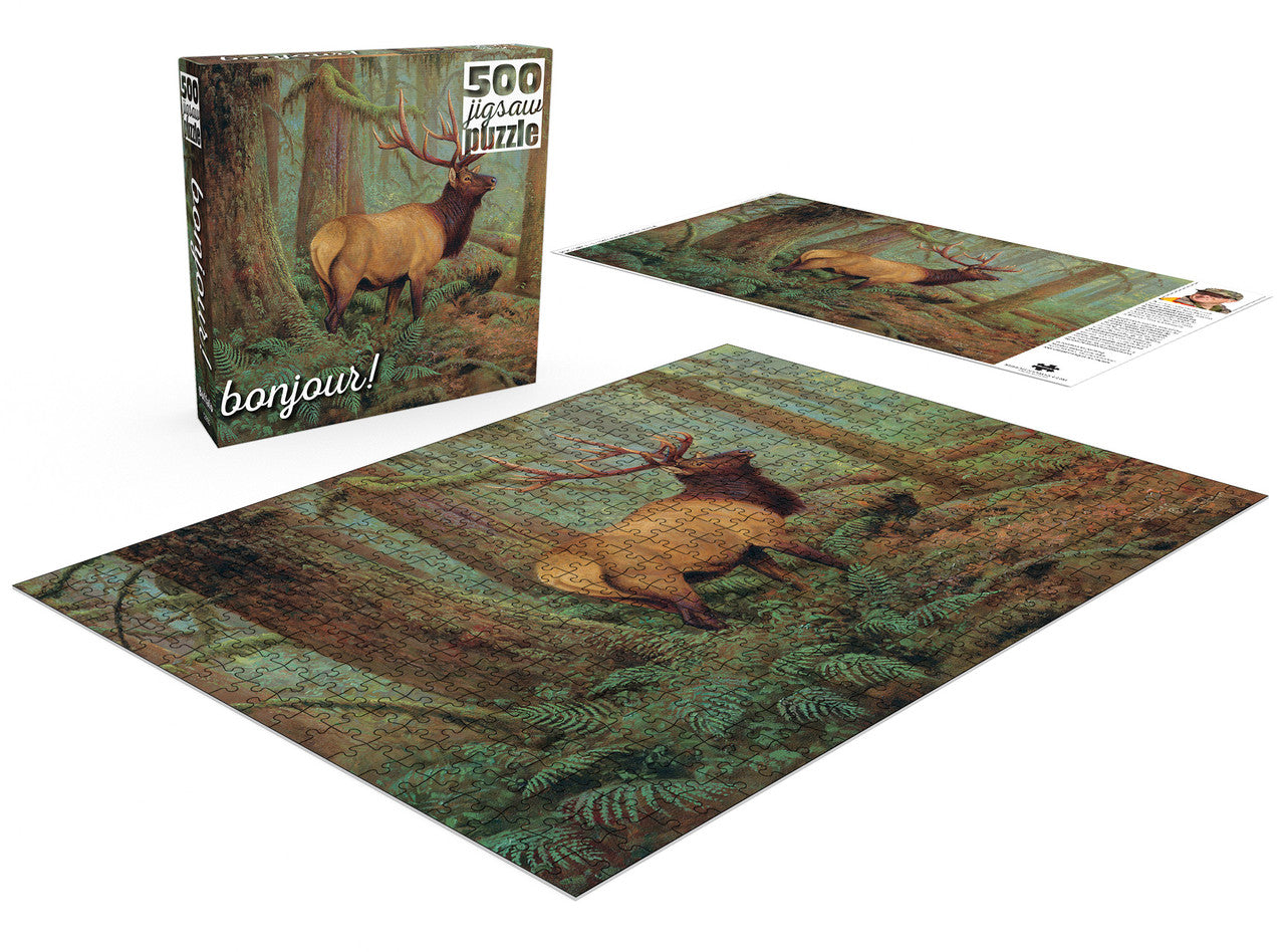 Bonjour: Forest King 500 Piece Puzzle