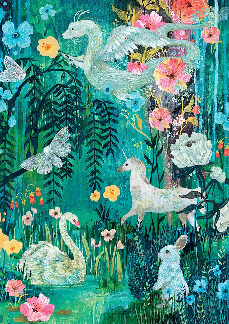 Bonjour: Magical Forest Friends 500 Piece Puzzle