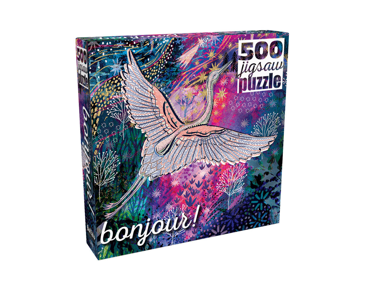 Bonjour: Crane Magic 500 Piece Puzzle
