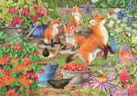Bonjour: Foxes in the Veggie Patch 500 Piece Puzzle
