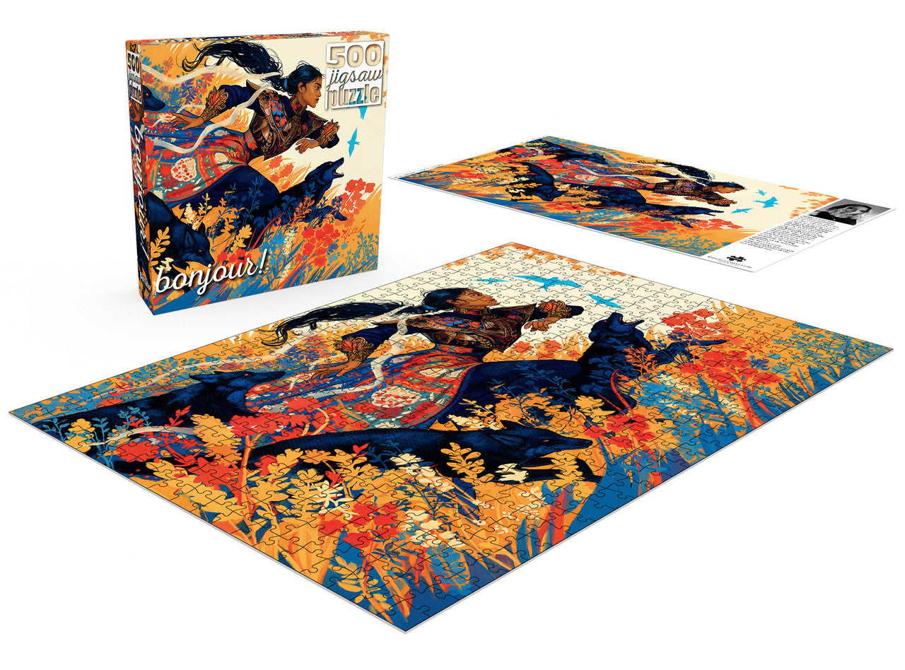 Bonjour: Forsythia 500 Piece Puzzle