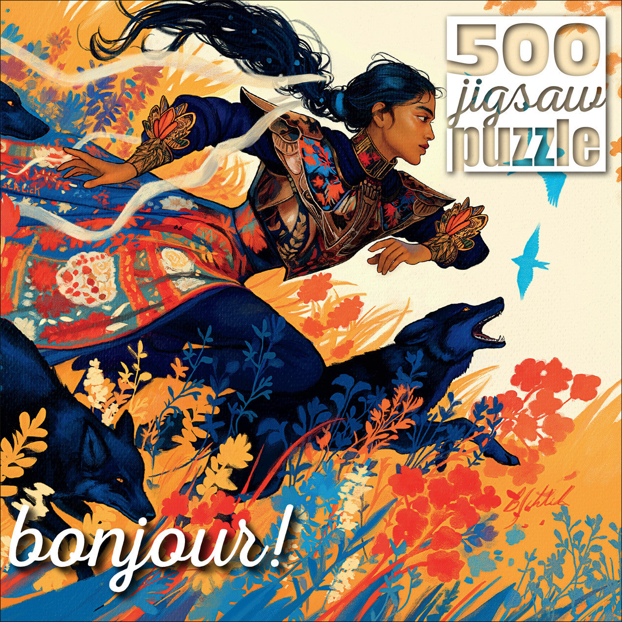 Bonjour: Forsythia 500 Piece Puzzle