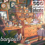 Bonjour: Hideaway Hollow 500 Piece Puzzle