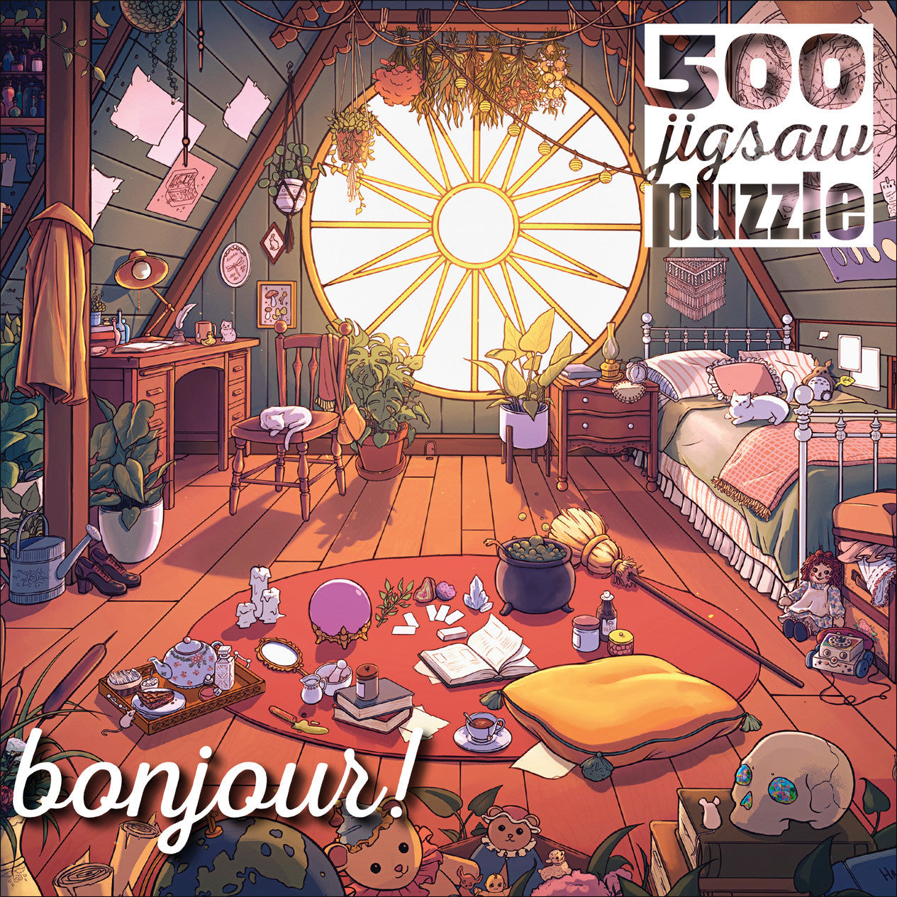 Bonjour: Messy Room 500 Piece Puzzle
