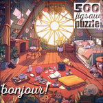 Bonjour: Messy Room 500 Piece Puzzle