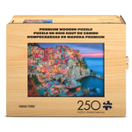 Wood Puzzle: Cinque Terre 250 Piece Puzzle
