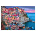 Wood Puzzle: Cinque Terre-Whimsy Pieces 250 Piece Puzzle