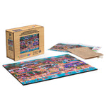Wood Puzzle: Hawaiian Food Truck Festival 250 Piece Puzzle