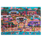 Wood Puzzle: Hawaiian Food Truck Festival 250 Piece Puzzle