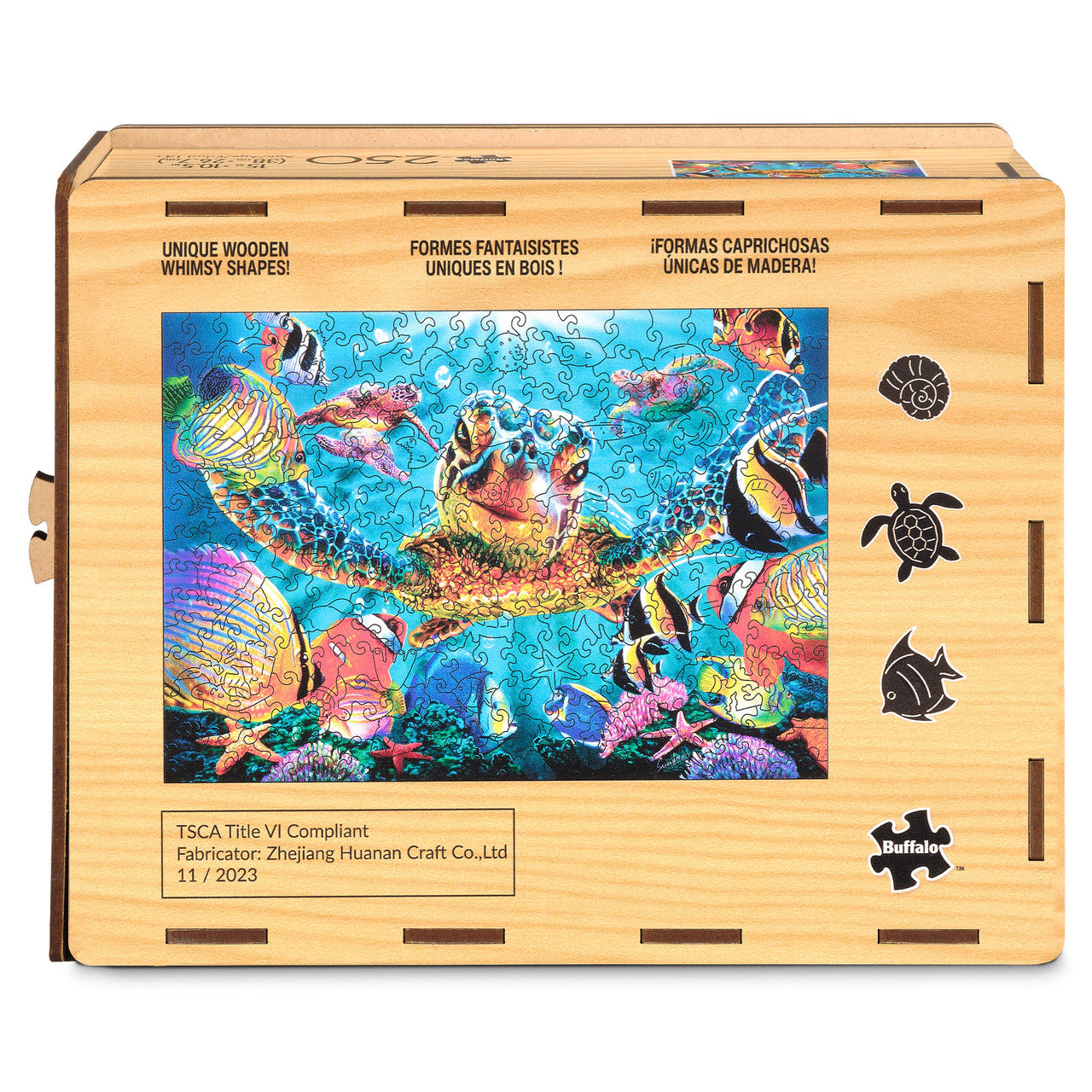 Wood Puzzle: Tiny Bubbles-Whimsy Pieces 250 Piece Puzzle