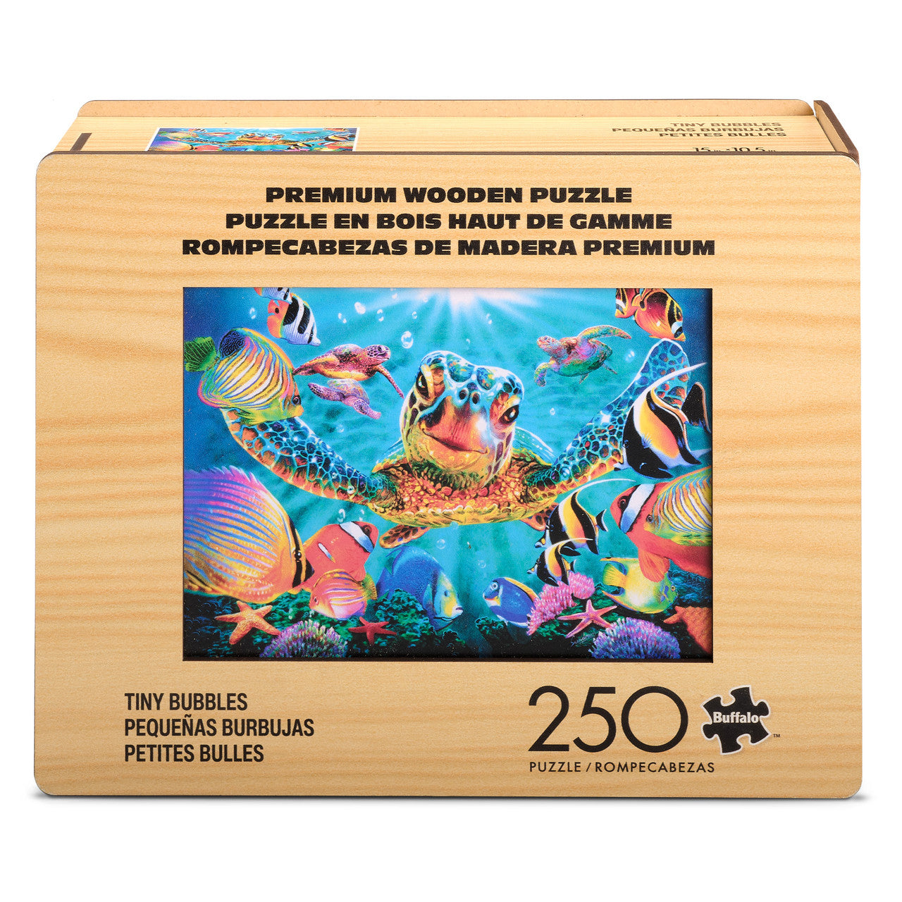Wood Puzzle: Tiny Bubbles-Whimsy Pieces 250 Piece Puzzle