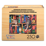 Wood Puzzle: Charles Wysocki: Frederick the Literate 250 Piece Puzzle