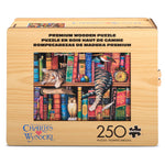 Wood Puzzle: Charles Wysocki: Frederick the Literate-Whimsy Pieces 250 Piece Puzzle