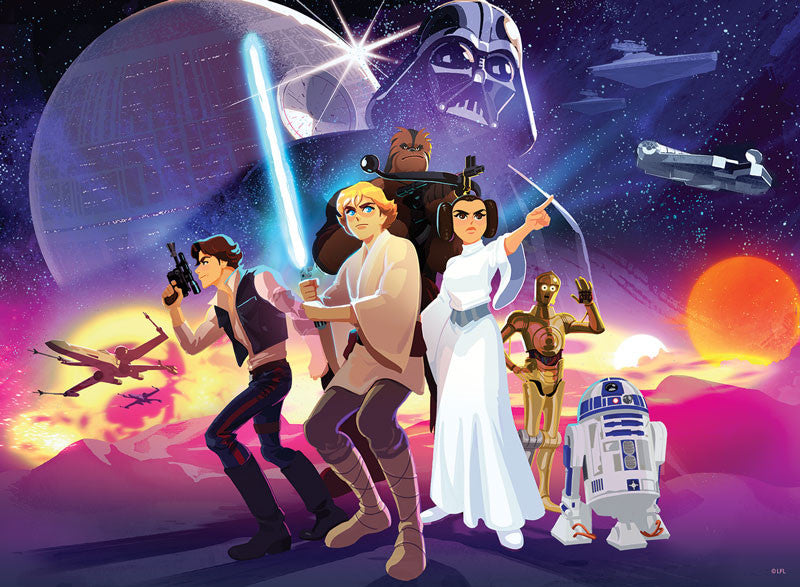 Star Wars™ Rebel Heroes 100 Piece Jigsaw Puzzle
