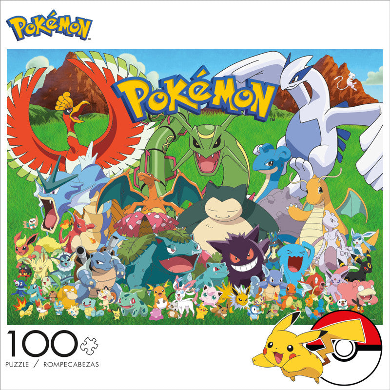 Pokémon Fan Favorites 100 Piece Jigsaw Puzzle Front